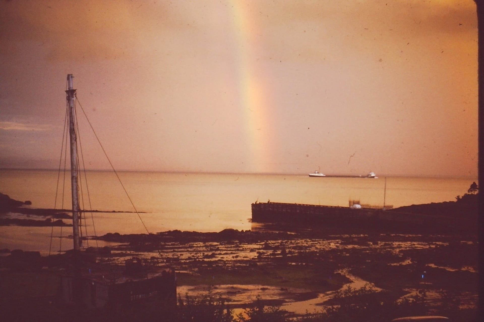 Le vieux quai de Port-au-Saumon